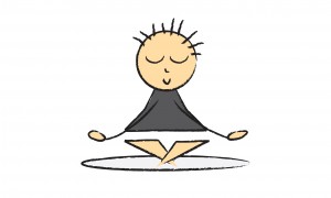 Yoga logo mignon